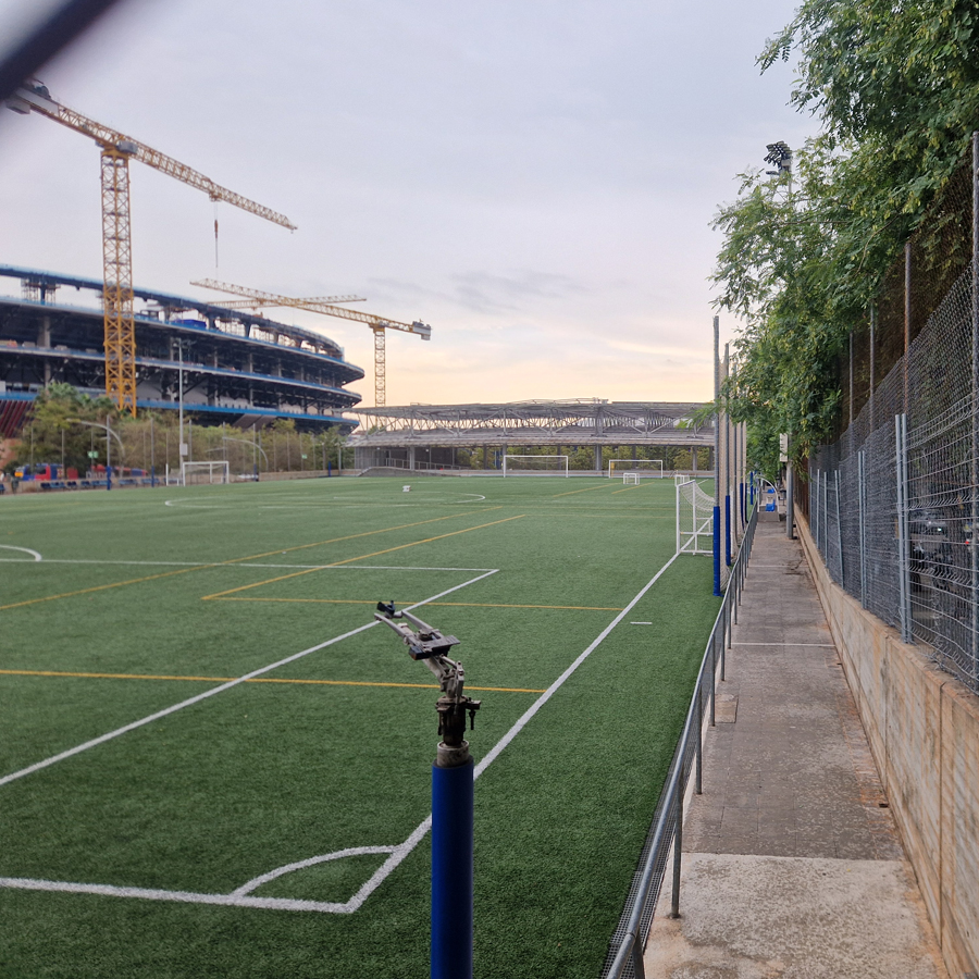 Camp de futbol del club, fotografia del seu arxiu
